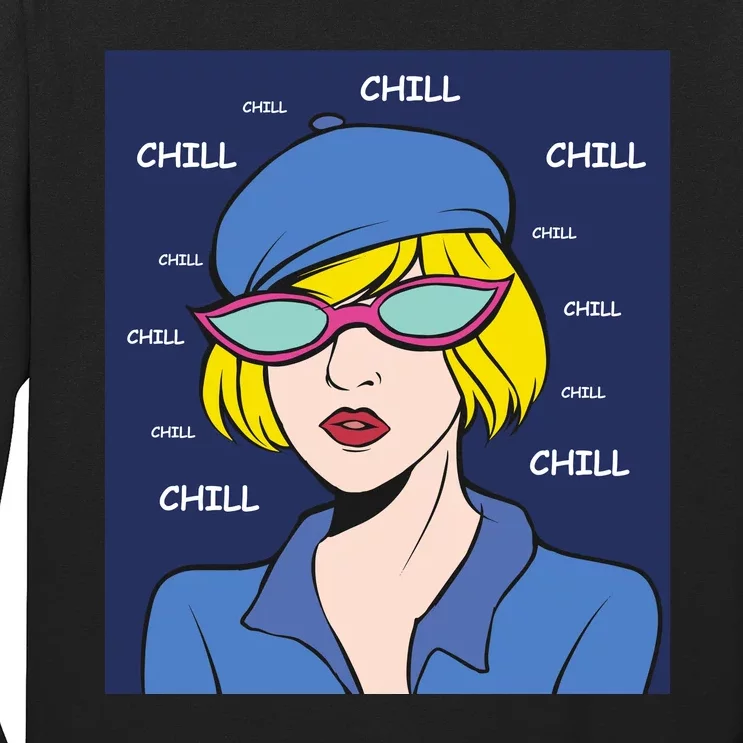 Chill Pop Art Long Sleeve Shirt