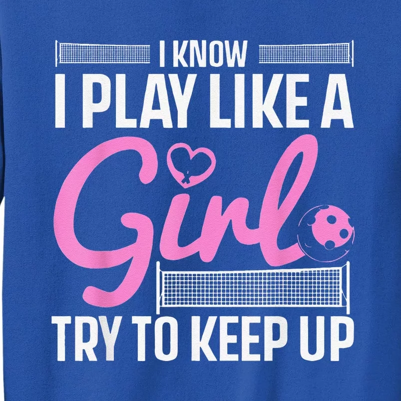 Cool Pickleball Art For Girls Player Pickleball Lover Sweatshirt