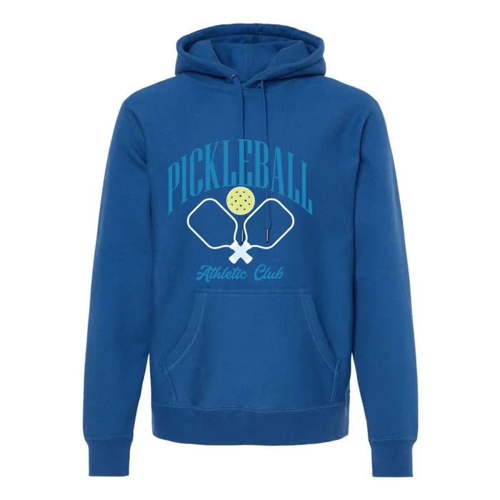 Cute Pickleball Athletic Club Gift Premium Hoodie