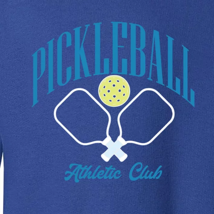 Cute Pickleball Athletic Club Gift Toddler Sweatshirt