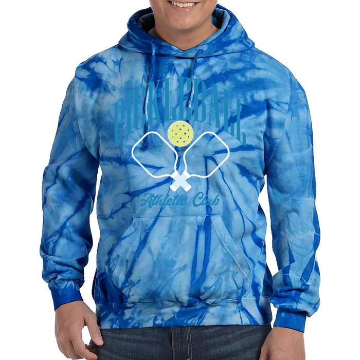 Cute Pickleball Athletic Club Gift Tie Dye Hoodie