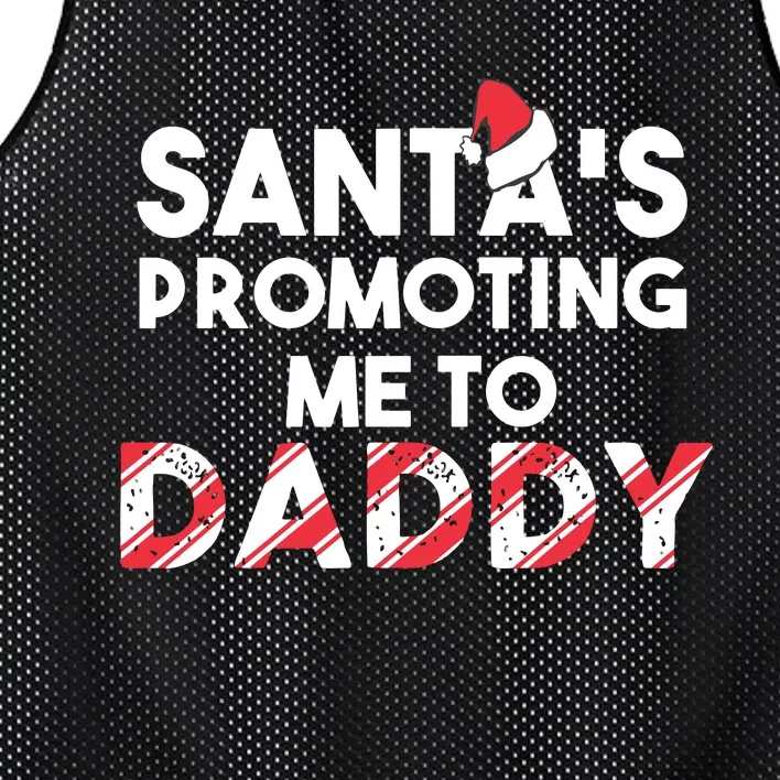 Christmas Pregnancy Announcement New Dad Gift Mesh Reversible Basketball Jersey Tank