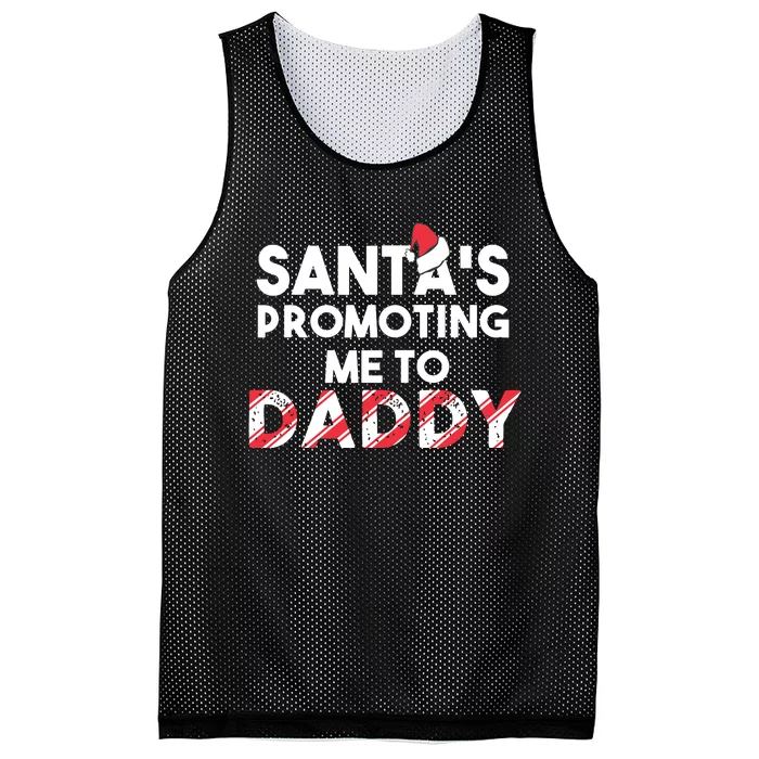 Christmas Pregnancy Announcement New Dad Gift Mesh Reversible Basketball Jersey Tank