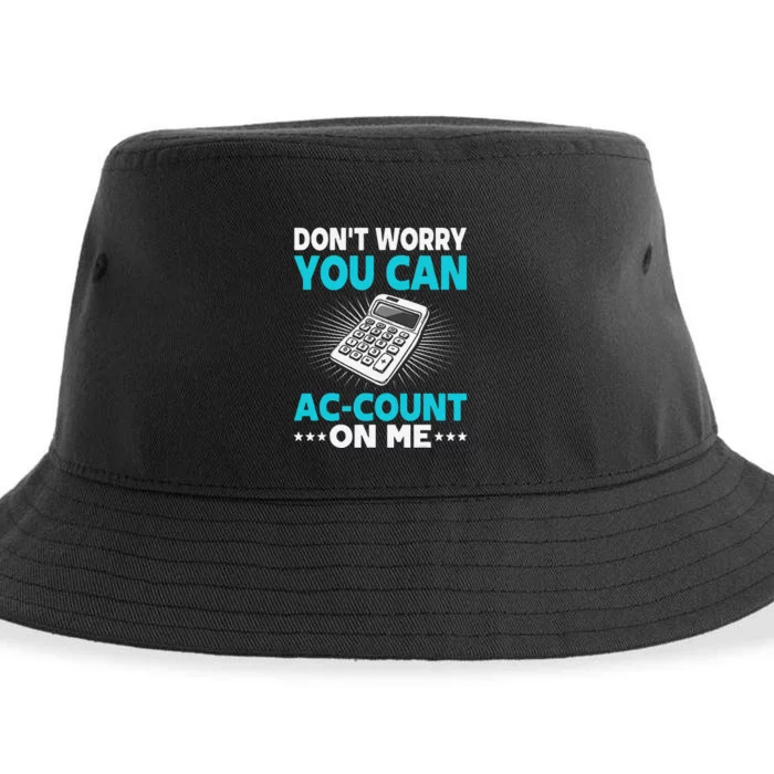 Certified Public Accountant Account Analyst Funny Gift Sustainable Bucket Hat