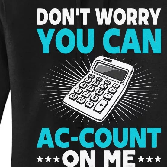 Certified Public Accountant Account Analyst Funny Gift Women's Pullover Hoodie