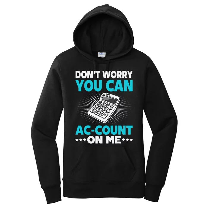 Certified Public Accountant Account Analyst Funny Gift Women's Pullover Hoodie