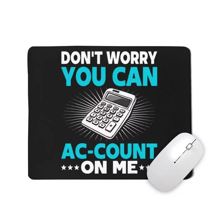 Certified Public Accountant Account Analyst Funny Gift Mousepad