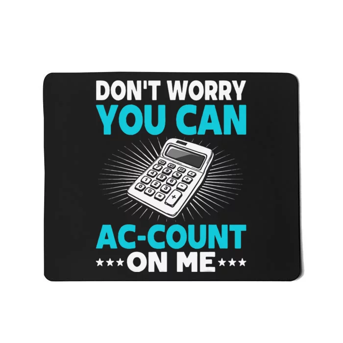 Certified Public Accountant Account Analyst Funny Gift Mousepad