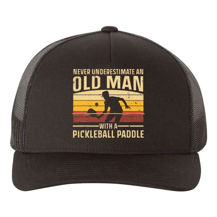 Cool Pickleball Art For Wo Paddle Pickleball Player Yupoong Adult 5-Panel Trucker Hat