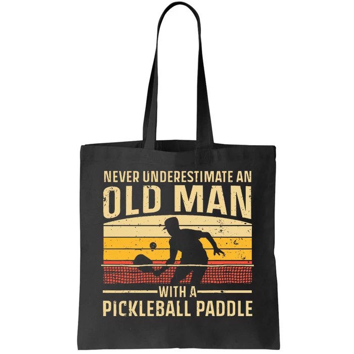 Cool Pickleball Art For Wo Paddle Pickleball Player Tote Bag