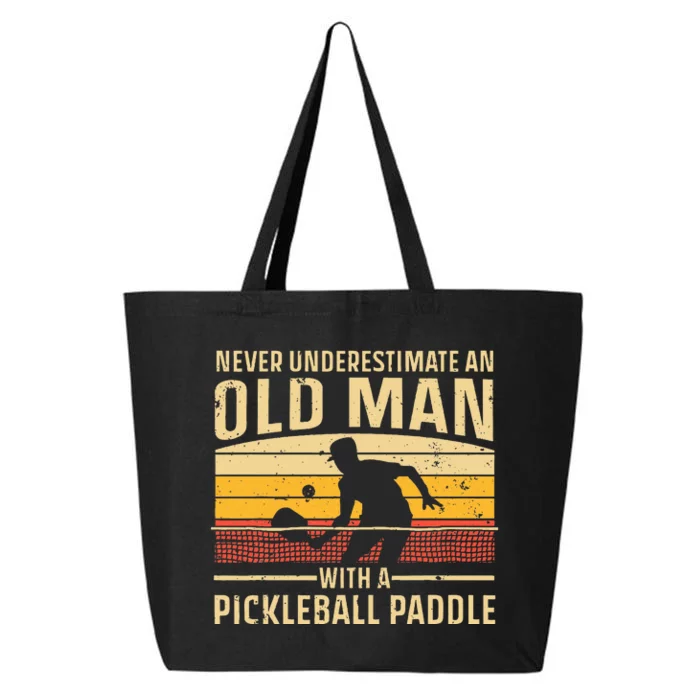 Cool Pickleball Art For Wo Paddle Pickleball Player 25L Jumbo Tote