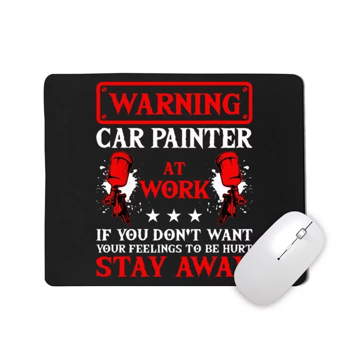 Car Painter Automative Vehicle Detailing Auto Spray Mousepad