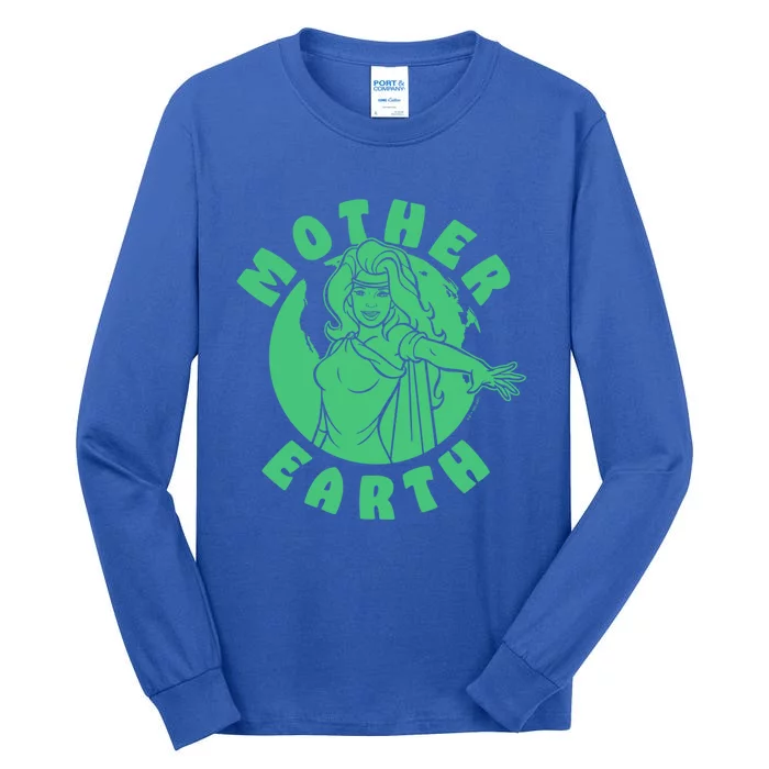 Captain Planet And The Planeteers Earth Day Mother Earth Gift Tall Long Sleeve T-Shirt