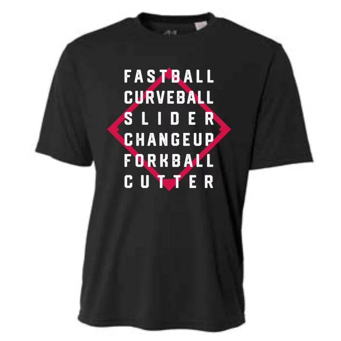 Cool Pitcher Arsenal For Baseball Lover Gift Cooling Performance Crew T-Shirt