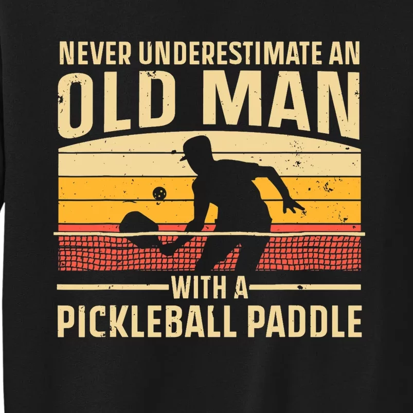 Cool Pickleball Art For Paddle Pickleball Player Sweatshirt