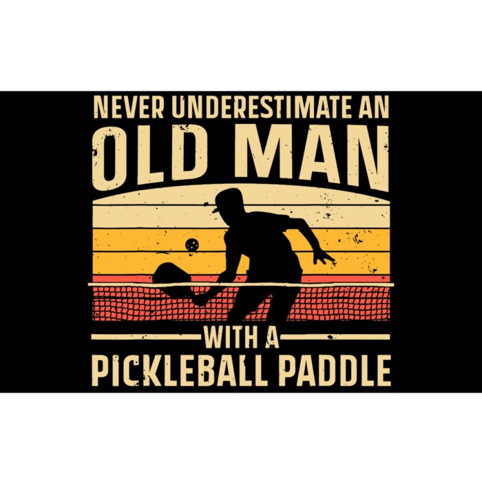 Cool Pickleball Art For Paddle Pickleball Player Bumper Sticker