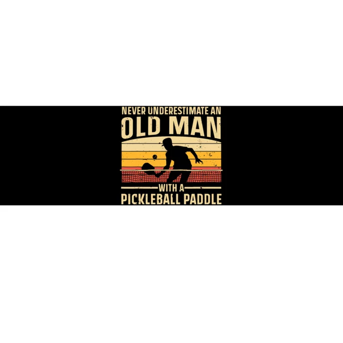 Cool Pickleball Art For Paddle Pickleball Player Bumper Sticker