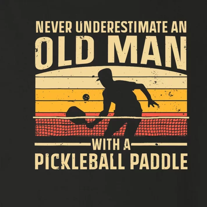 Cool Pickleball Art For Paddle Pickleball Player Toddler Long Sleeve Shirt