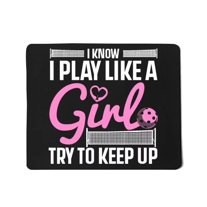 Cool Pickleball Art For Wo Girls Player Pickleball Lover Mousepad