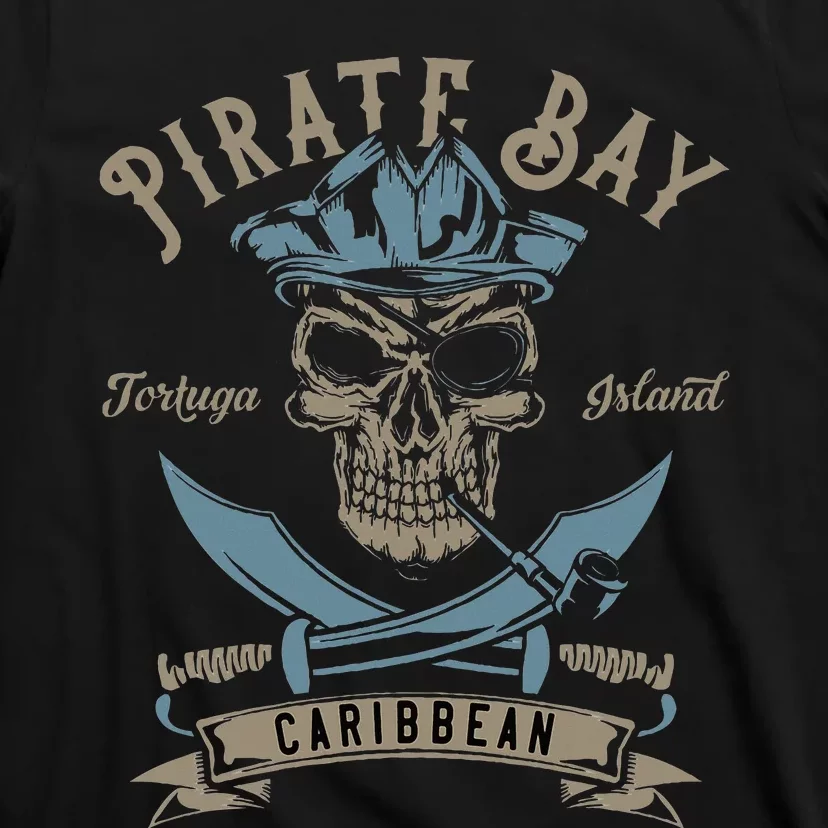 Caribbean Pirate And Saber Pirate Costume T-Shirt