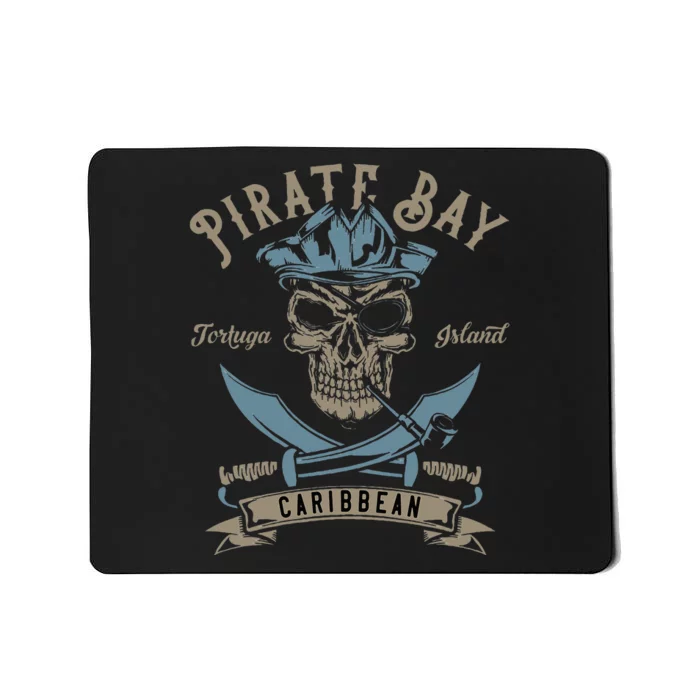 Caribbean Pirate And Saber Pirate Costume Mousepad