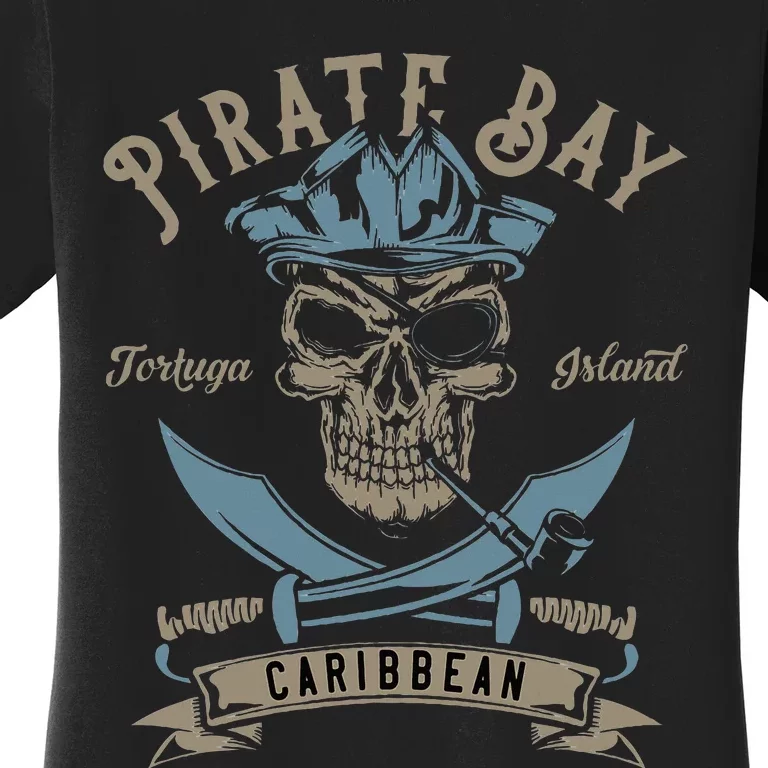 Caribbean Pirate And Saber Pirate Costume Women's T-Shirt