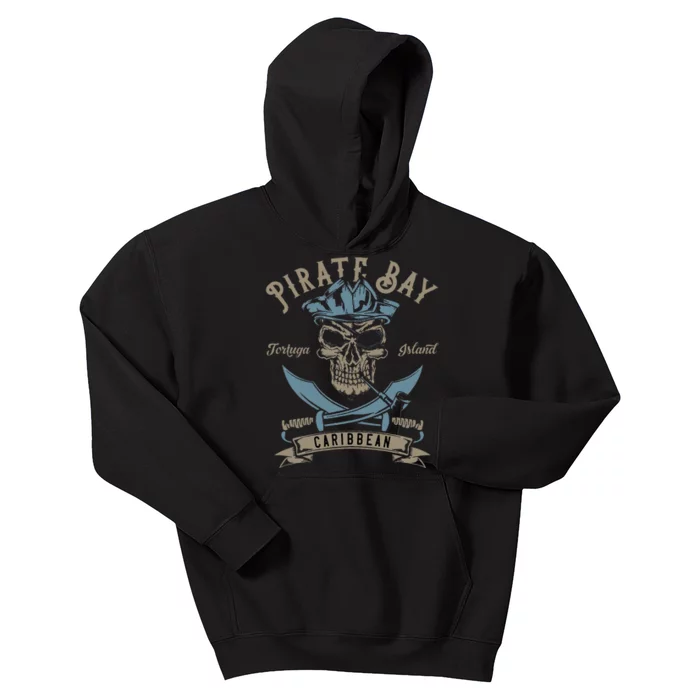 Caribbean Pirate And Saber Pirate Costume Kids Hoodie