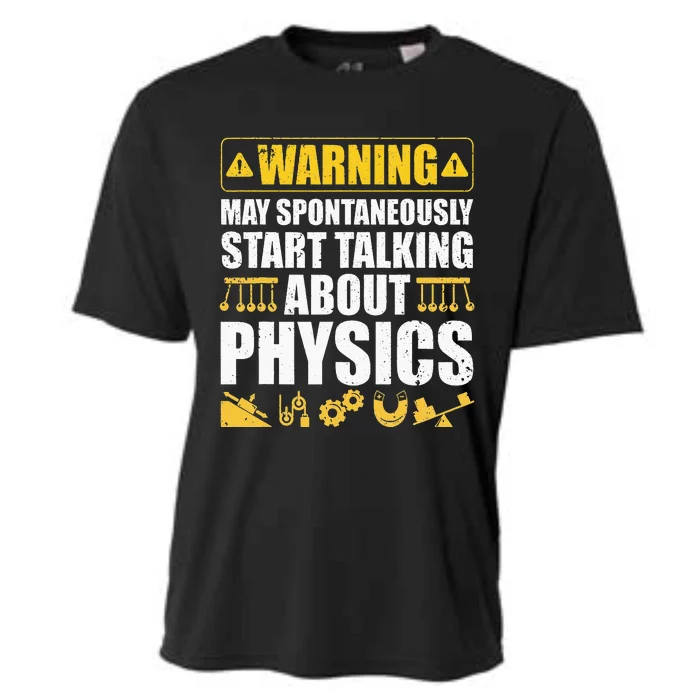 Cute Physics Art For  Physics Teacher Geeky Science Cooling Performance Crew T-Shirt