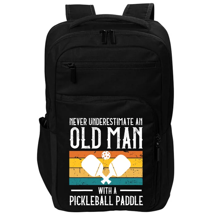 Cool Pickleball Art For Paddle Pickleball Player Impact Tech Backpack