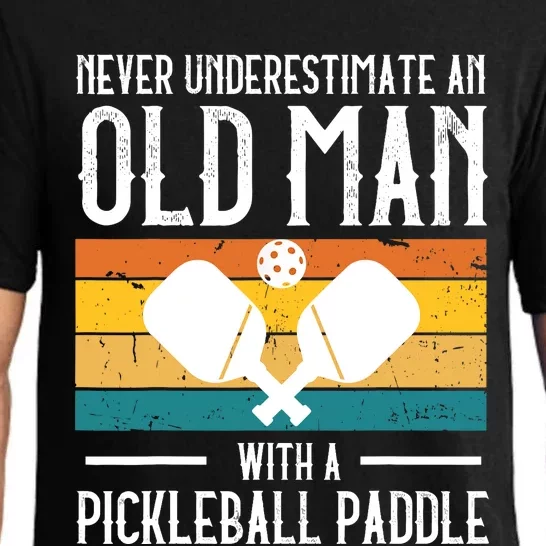 Cool Pickleball Art For Paddle Pickleball Player Pajama Set