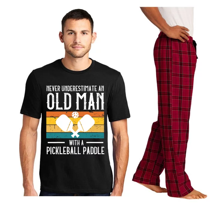 Cool Pickleball Art For Paddle Pickleball Player Pajama Set