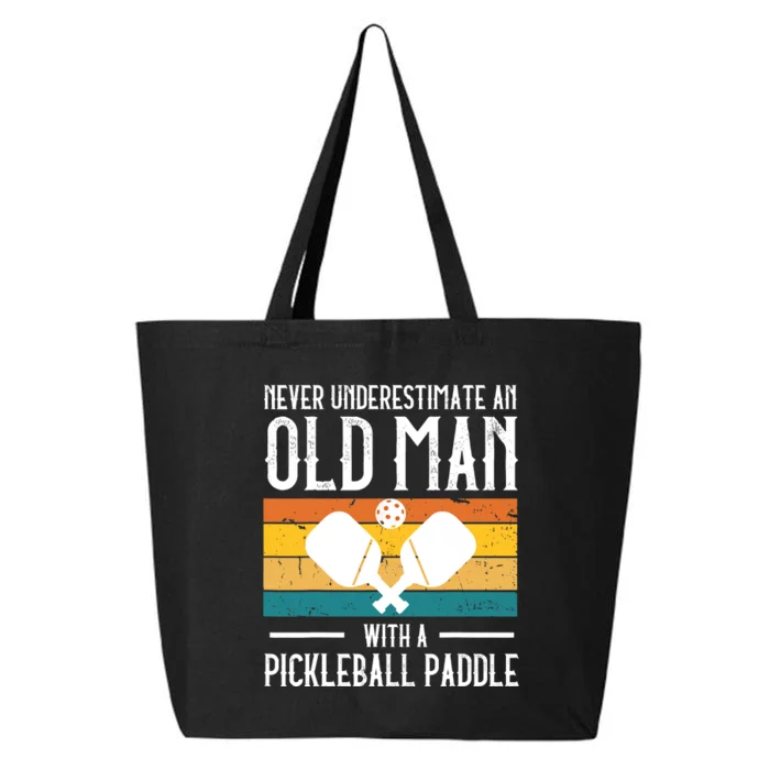 Cool Pickleball Art For Paddle Pickleball Player 25L Jumbo Tote