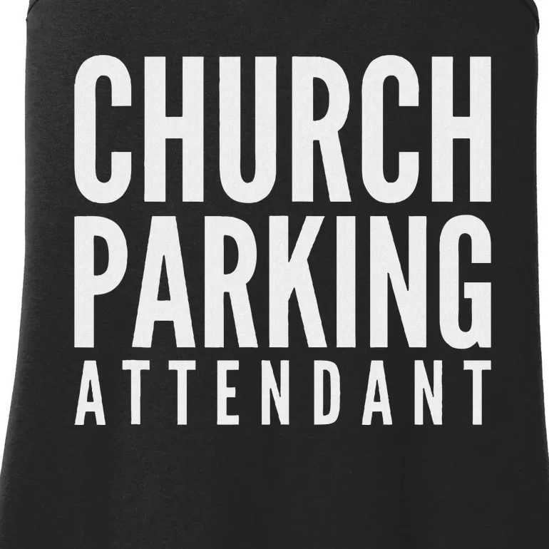 Church Parking Attendant Ladies Essential Tank