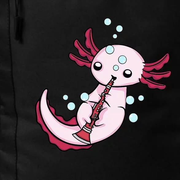 Clarinet Player Axolotl Lover Big Band Music Clarinet Daily Commute Backpack