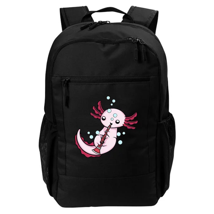 Clarinet Player Axolotl Lover Big Band Music Clarinet Daily Commute Backpack