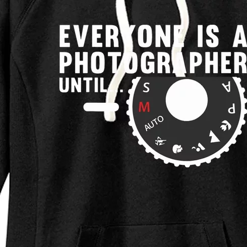 Cool Photographer Art For Men Women Photography Camera Lover Women's Fleece Hoodie