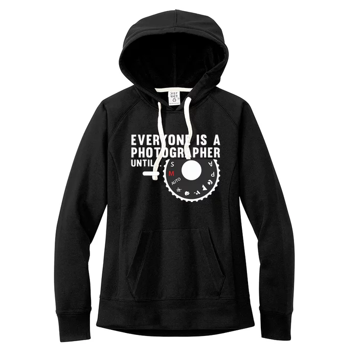 Cool Photographer Art For Men Women Photography Camera Lover Women's Fleece Hoodie