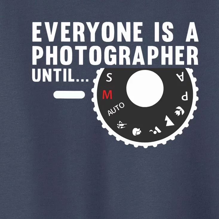 Cool Photographer Art For Men Women Photography Camera Lover Toddler T-Shirt