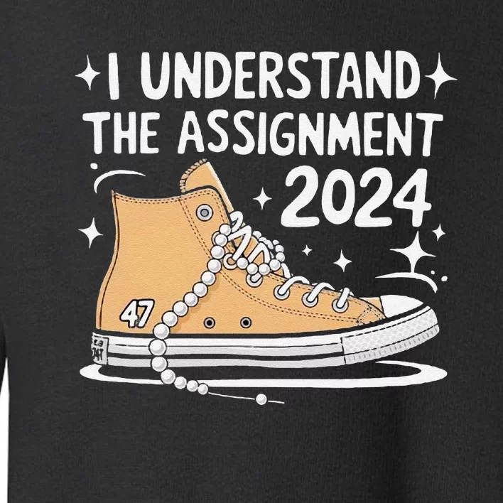 Chucks Pearls And The Harris Agenda Toddler Sweatshirt