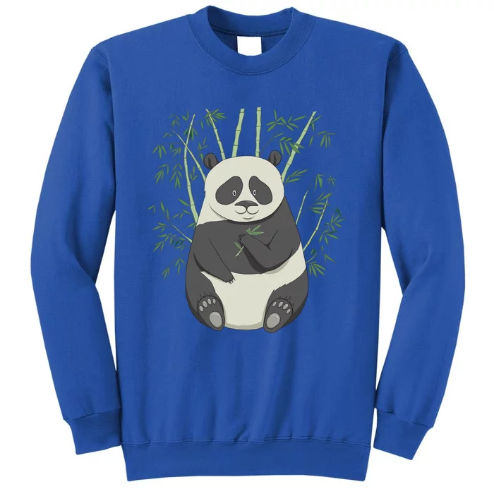 Cute Panda And Bamboo Tee Kawaii Anime Panda Lover Cute Gift Sweatshirt