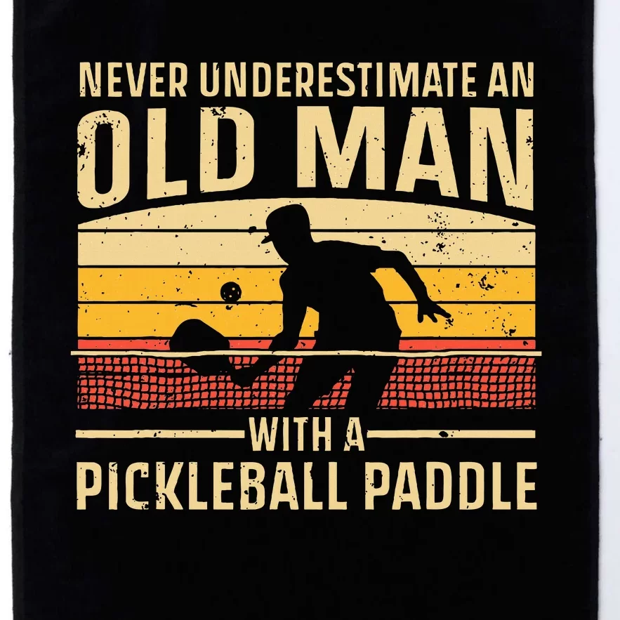 Cool Pickleball Art For Women Paddle Pickleball Player Platinum Collection Golf Towel