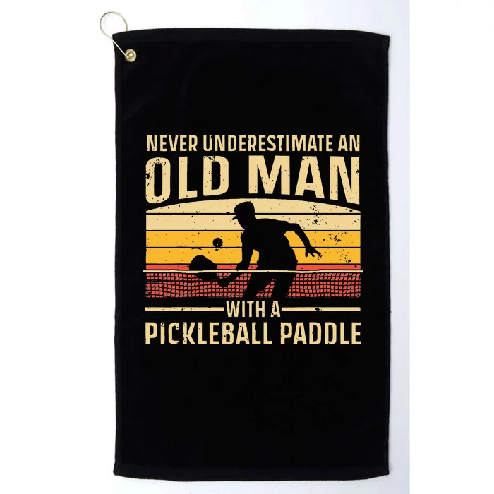 Cool Pickleball Art For Women Paddle Pickleball Player Platinum Collection Golf Towel