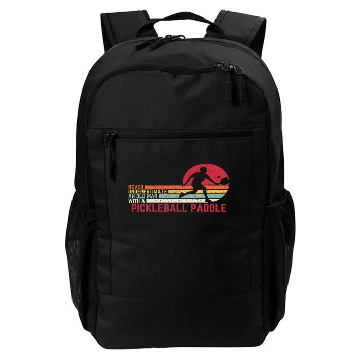 Cool Pickleball Art Paddle Pickleball Player Daily Commute Backpack