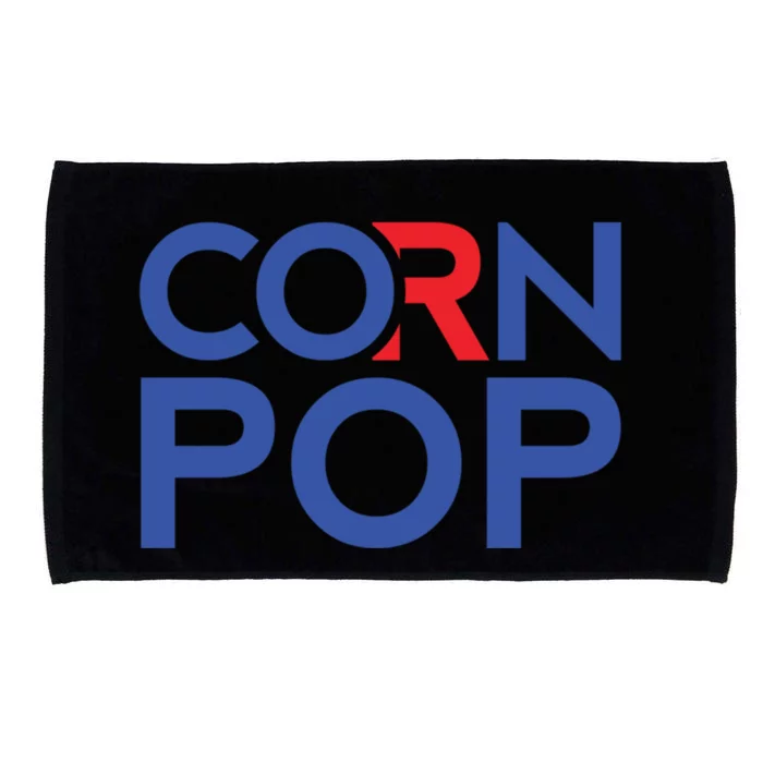 Corn Pop Anti Joe Biden Gaffe Funny President Trump 2020 Don Gift Microfiber Hand Towel