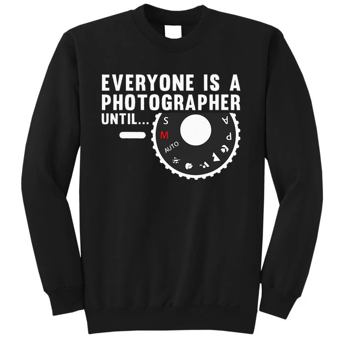 Cool Photographer Art For Women Photography Camera Lover Tall Sweatshirt