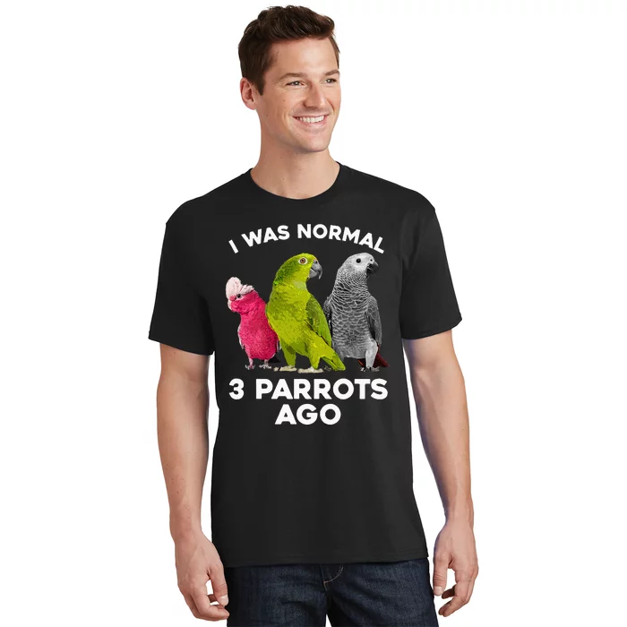 Cool Parrot Art Cockatoo Cockatiel Macaw Bird T-Shirt