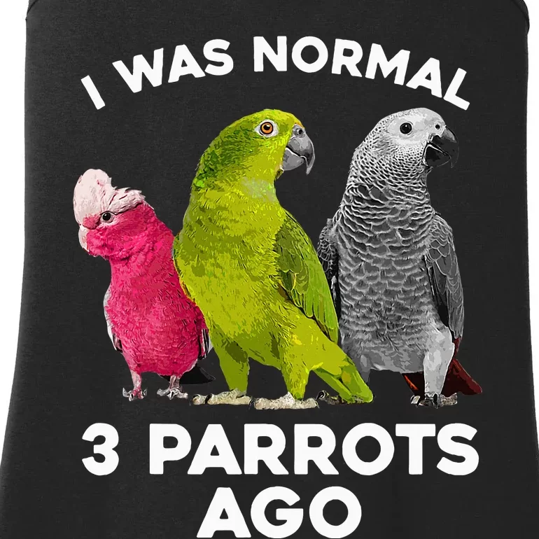 Cool Parrot Art Cockatoo Cockatiel Macaw Bird Ladies Essential Tank