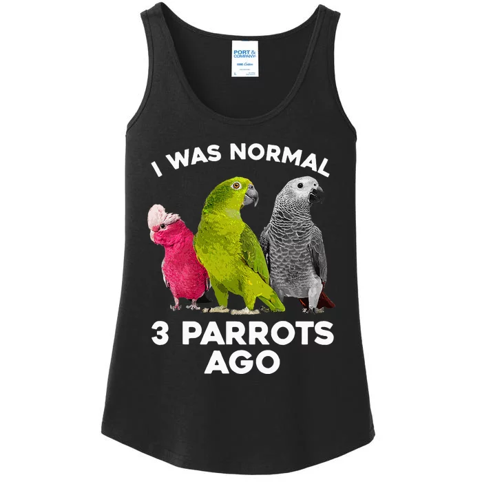 Cool Parrot Art Cockatoo Cockatiel Macaw Bird Ladies Essential Tank