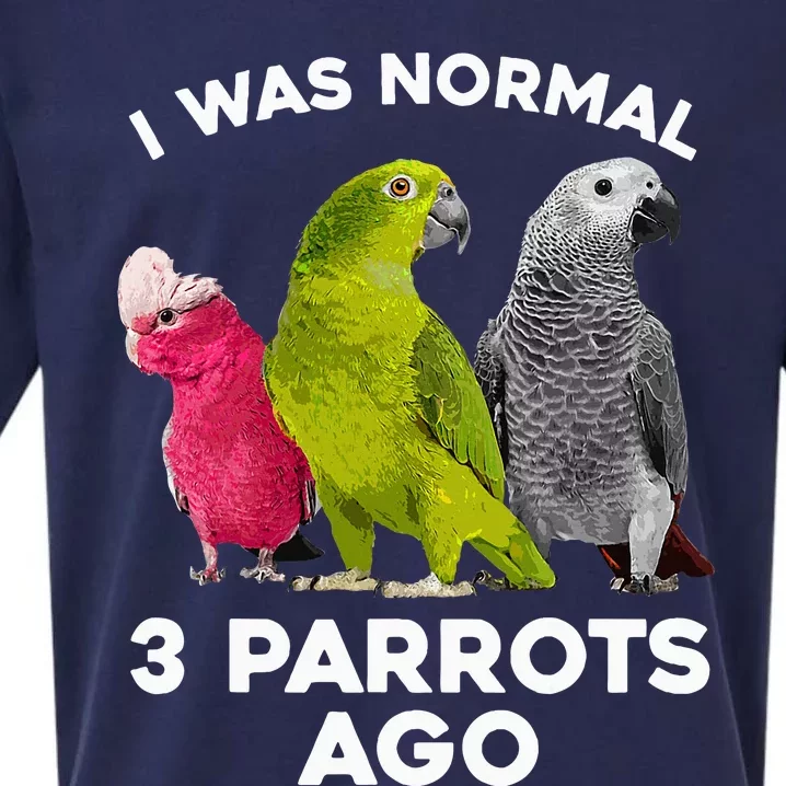 Cool Parrot Art Cockatoo Cockatiel Macaw Bird Sueded Cloud Jersey T-Shirt