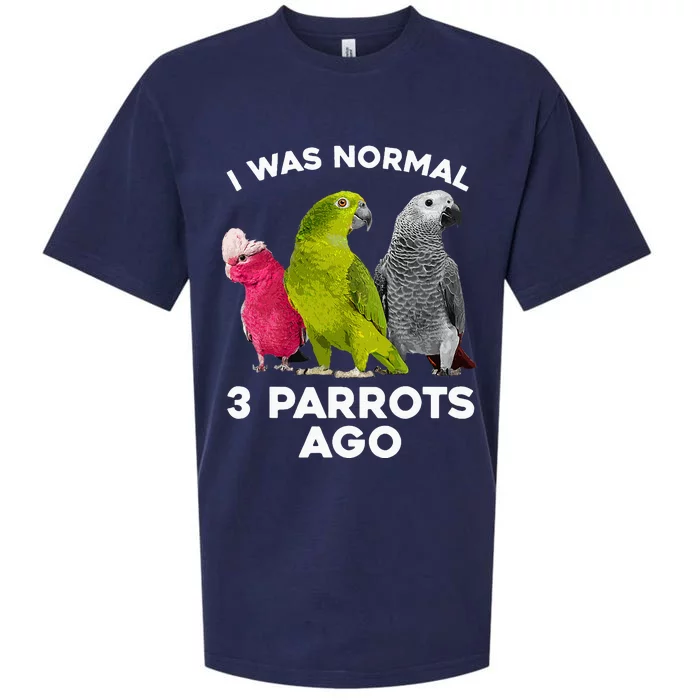 Cool Parrot Art Cockatoo Cockatiel Macaw Bird Sueded Cloud Jersey T-Shirt